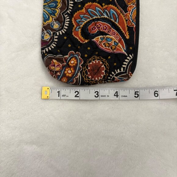 Vera Bradley Paisley Print Travel Pouch Zippered Accessory Bag - Picture 9 of 9